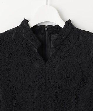 自由区 【WEB限定】レースワンピース ブラック系