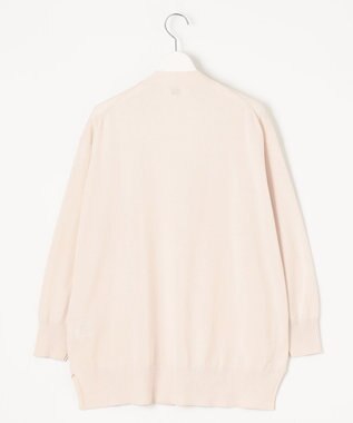 J.PRESS LADIES L 【洗える】 Co/Peライト Vネック ロング カーディガン アイボリー系