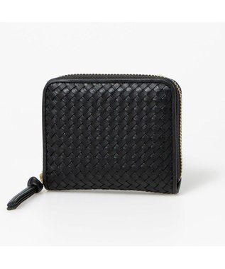 UNBILLION ペルケ perche / レザーメッシュ・ジャバラカードウォレット