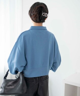 WEGO 襟付きスウェット ブルーその他