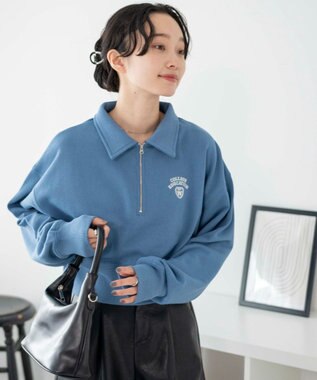 WEGO 襟付きスウェット ブルーその他