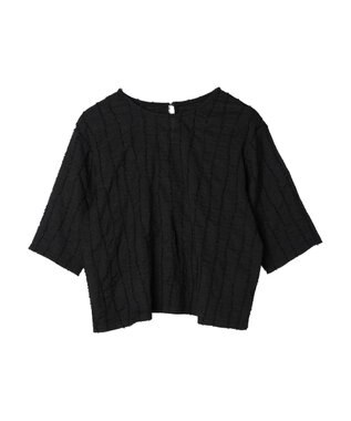 Green Parks ・ＥＬＥＮＣＡＲＥ　ＤＵＥ　ジャカードＴＥＥ Black