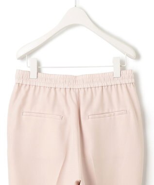 ICB 【接触冷感・UVケア・速乾・洗える】FluidBackSatin ドロストパンツ ピンクベージュ系［WEB限定］