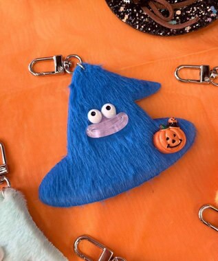 WEGO ミニトリックボウシモンスターぬいぐるみキーホルダー ブルー