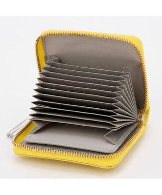 UNBILLION ペルケ perche × 髙嶋シオンコラボ ・ジャバラカードアートウォレット ライトイエロー