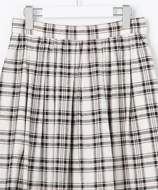 J.PRESS LADIES 【洗える】BEZ Cリネンマドラス スカート ピンク系3