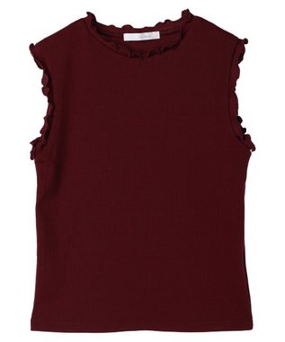 Green Parks ・Ｐｅｔｉｔ　Ｆｌｅｕｒ　メローｓｔリブタンクトップ Bordeaux