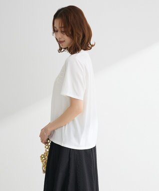 Green Parks ・ＳＵＧＡＲ　ＳＰＯＯＮ　コード刺繍ＴＥＥ Charcoal Gray