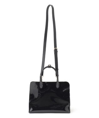 23区 クリア トートバッグ ブラック系