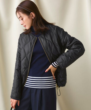 美品♡ 自由区 ノーカラー ライトダウンジャケット 大きいサイズ46 黒 美品♡ 自由区 ノーカラー ライトダウンジャケット 大きいサイズ