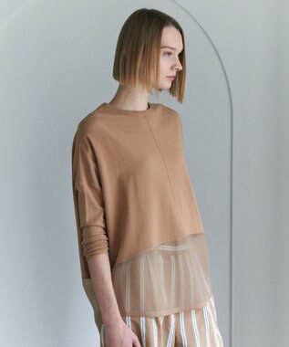 ICB ヴィスコースワイド シアーコンビプルオーバー