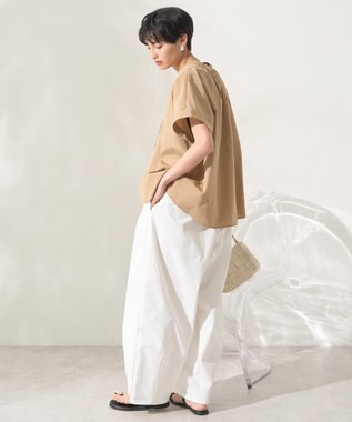 AMERICAN HOLIC スキッパー半袖シャツ Mocha