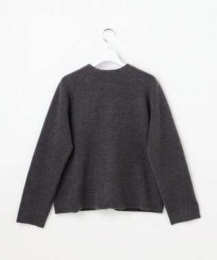 J.PRESS LADIES BOUCLE ニット アウター スレート系