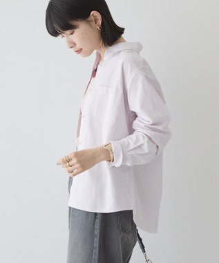 AMERICAN HOLIC オックスベーシックシャツ ピンク