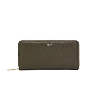 style code 【Ungrid/アングリッド】　【牛革】　牛革ラウンドZIP長財布