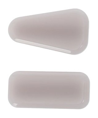 Green Parks ・ＨＡＬＦ　ＴＩＭＥ　パステルカラークリップ２ｐｃｓ Light Gray