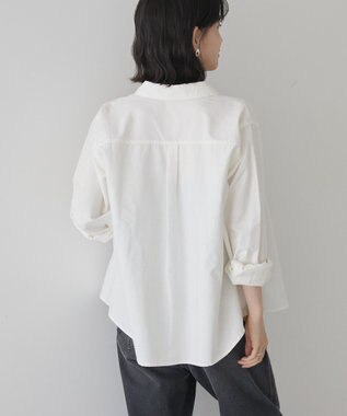 AMERICAN HOLIC オックスベーシックシャツ オフホワイト