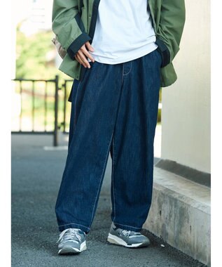 CRAFT STANDARD BOUTIQUE デニムフリーパンツ Dark Indigo