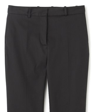 JOSEPH ライトギャバジンストレッチ　テーパードトラウザーズ Black