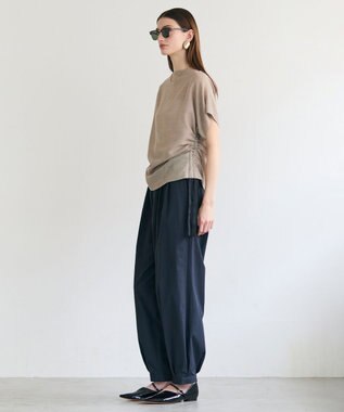 BEIGE， LIATRIS / ドロスト ドルマンブラウス Flax