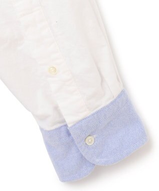 J.PRESS YORK STREET 【UNISEX】オックス起毛 シャツ/B.D. ネイビー系8