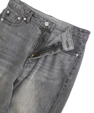 YECCA VECCA ルーズストレートデニムパンツ Gray