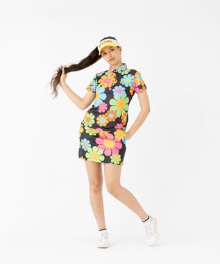 FILA GOLF／marie claire 【LOUDMOUTH】異素材サンバイザー Yellow