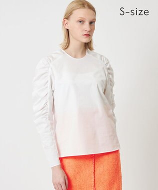 BEIGE， 【S-size】CROCOSMIA / ブラウス White