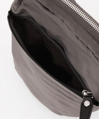 Y'SACCS ポリエステルツイル ポシェット ダークグレー