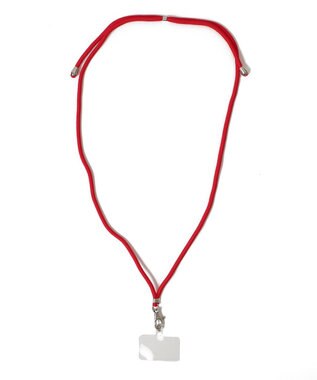 WEGO シート付きロープストラップ レッド