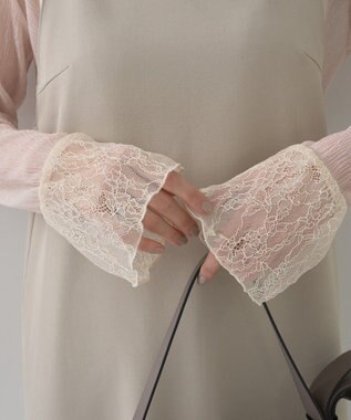 YECCA VECCA 【2点SET】ショートジャケットセットキャミワンピース Light Beige