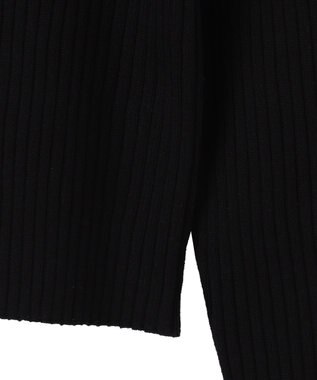 WEGO リブハイネックショートニット ブラック