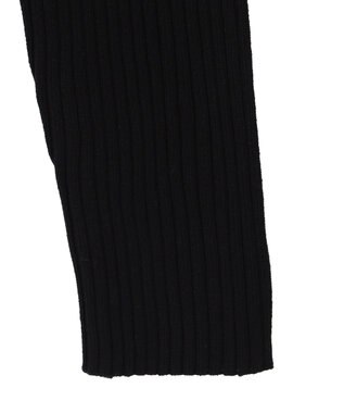 WEGO リブハイネックショートニット ブラック