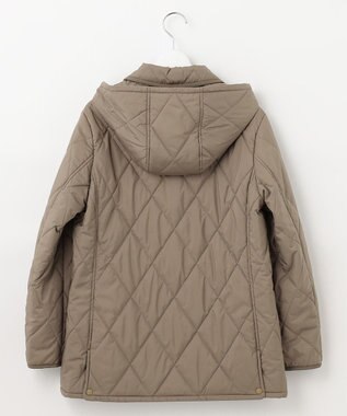 J.PRESS LADIES L 【抗菌防臭】コンパクトタフタプレミアム撥水 ショート アウター ブラウン系