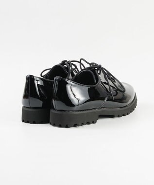 BONTRE 【pied du lapan/ピエドラパン】レースアップシューズ/50747ZI ブラックエナメル