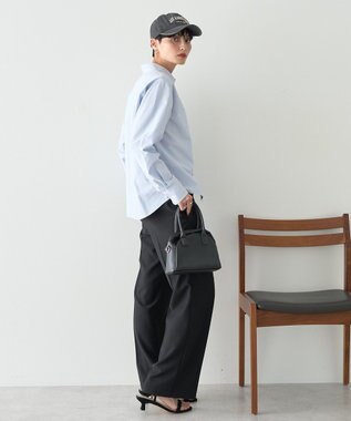 AMERICAN HOLIC オックスベーシックシャツ サックスブルー