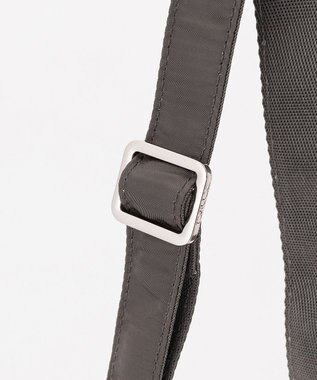 Y'SACCS ポリエステルツイル ポシェット ダークグレー