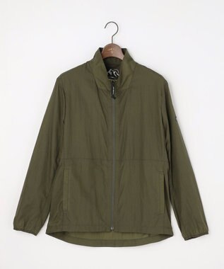 JOSEPH ABBOUD MOUNTAIN 【軽量/ECO撥水/ポケッタブル】ナイロンフライリップ ブルゾン カーキ系