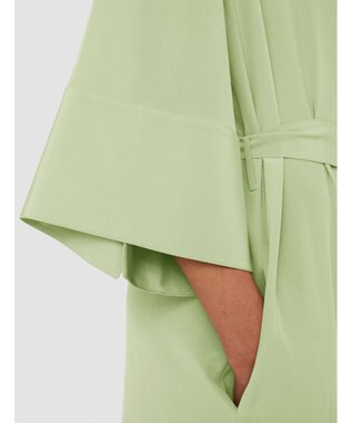 JOSEPH クレープ ド ソワ　ミディドレス Matcha