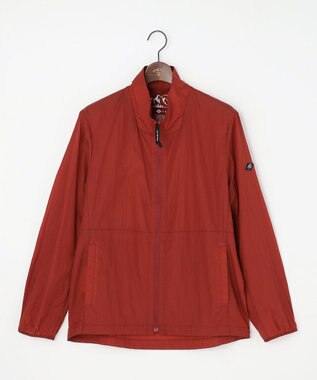 JOSEPH ABBOUD MOUNTAIN 【軽量/ECO撥水/ポケッタブル】ナイロンフライリップ ブルゾン オレンジ系