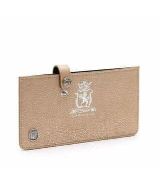 A.D.M.J. 【牛革】メタリックレザー/スリムウォレット