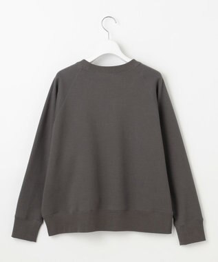 自由区 L クリアループバックレタリング スウェット スレート