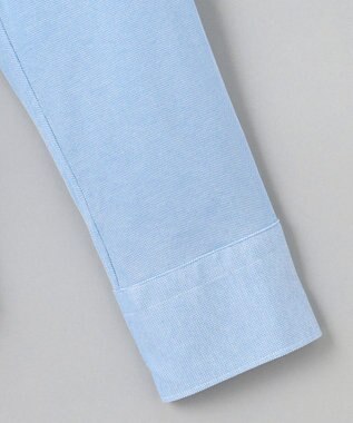 GOTAIRIKU 胸ポケット付にアップデート【吸水速乾/ストレッチ】クールマックス鹿の子 ビズシャツ_ボタンダウン サックスブルー系