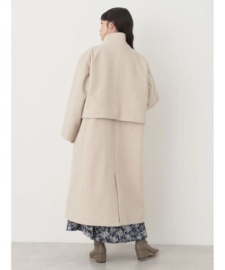 earth music&ecology マルチｗａｙコート Light Beige