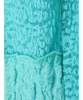 Green Parks パッチワーク風メロースカート Black