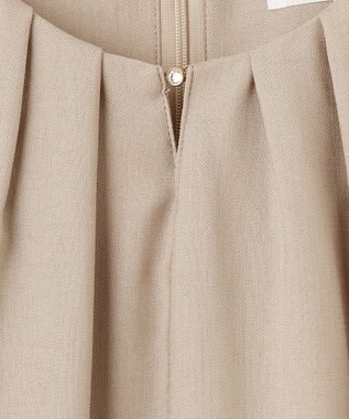 J.PRESS LADIES S 【セットアップ対応・洗える・UVケア・速乾】 OXIJEWELストレッチ ワンピース ベージュ系