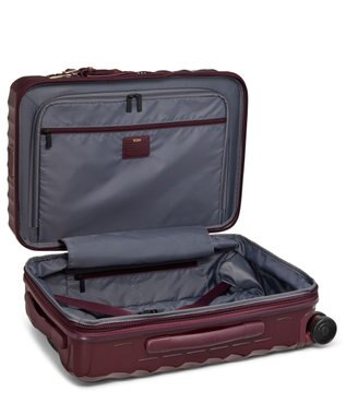 TUMI 19 DEGREE インターナショナル・エクスパンダブル・4ウィール・キャリーオン スーツケース（機内持ち込みサイズ） ワイン