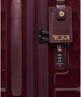 TUMI 19 DEGREE インターナショナル・エクスパンダブル・4ウィール・キャリーオン スーツケース（機内持ち込みサイズ） ワイン