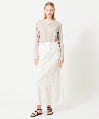 BEIGE， MARCK / デニムスカート White