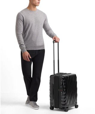 TUMI 19 DEGREE インターナショナル・エクスパンダブル・4ウィール・キャリーオン スーツケース（機内持ち込みサイズ） ワイン